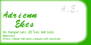 adrienn ekes business card